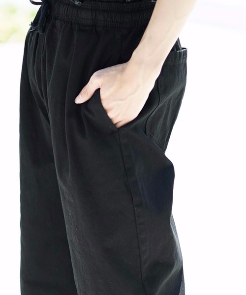 Blue Standard （ブルースタンダード）の「【BLUE STANDARD】シェフパンツ　ワイドパンツ　バギーパンツ　カモフラージュ　デニム（その他パンツ・メンズ・ブラック/ベージュ/ブラウン/ブルー/ブルー系その他/ライトベージュ・MEDIUM/LARGE/X-LARGE）」の12枚目の写真