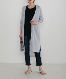 Bou Jeloud | さらさら袖ラインロングカーディガン(カーディガン/ボレロ)
