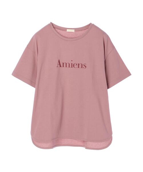 earth music&ecology（アースミュージックアンドエコロジー）の「Amiens BIGTシャツ ＊（Tシャツ/カットソー・レディース・ピンク/ライトベージュ/ブラック/ミント/アイボリー/モカ・FREE）」の10枚目の写真