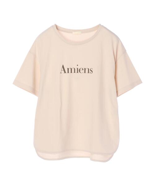 earth music&ecology（アースミュージックアンドエコロジー）の「Amiens BIGTシャツ ＊（Tシャツ/カットソー・レディース・ピンク/ライトベージュ/ブラック/ミント/アイボリー/モカ・FREE）」の9枚目の写真