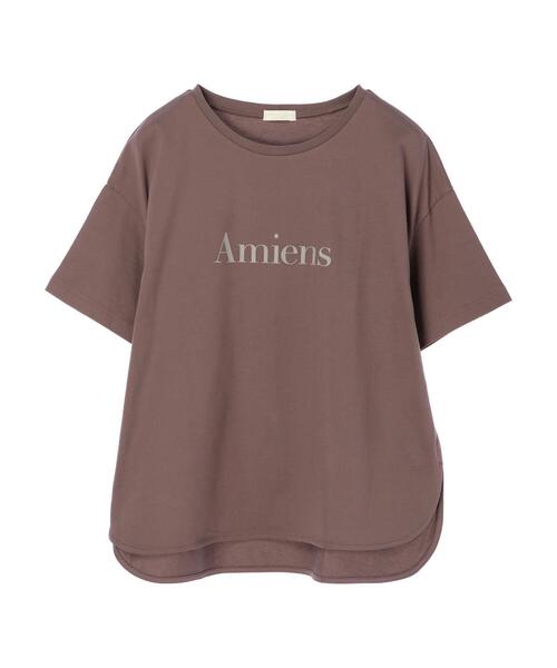 earth music&ecology（アースミュージックアンドエコロジー）の「Amiens BIGTシャツ ＊（Tシャツ/カットソー・レディース・ピンク/ライトベージュ/ブラック/ミント/アイボリー/モカ・FREE）」の8枚目の写真