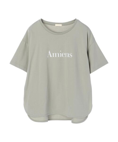 earth music&ecology（アースミュージックアンドエコロジー）の「Amiens BIGTシャツ ＊（Tシャツ/カットソー・レディース・ピンク/ライトベージュ/ブラック/ミント/アイボリー/モカ・FREE）」の7枚目の写真