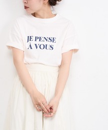 natural couture | ちょいゆる大人ロゴT(Tシャツ/カットソー)