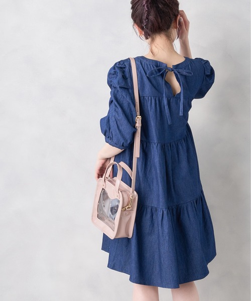 OLIVE des OLIVE（オリーブデオリーブ）の「チェリー柄PVCショルダー（ショルダーバッグ・レディース・オフホワイト/ラベンダー/ピンクベージュ・FREE）」の15枚目の写真