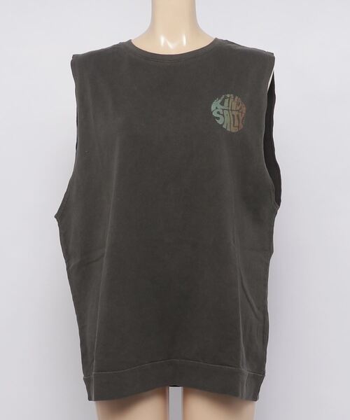 ROXY（ロキシー）の「ROXY/ロキシー  ルーズシルエットタンクトップ   RST212026（タンクトップ・レディース・ホワイト/ベージュ/ブラック・L/M）」の3枚目の写真