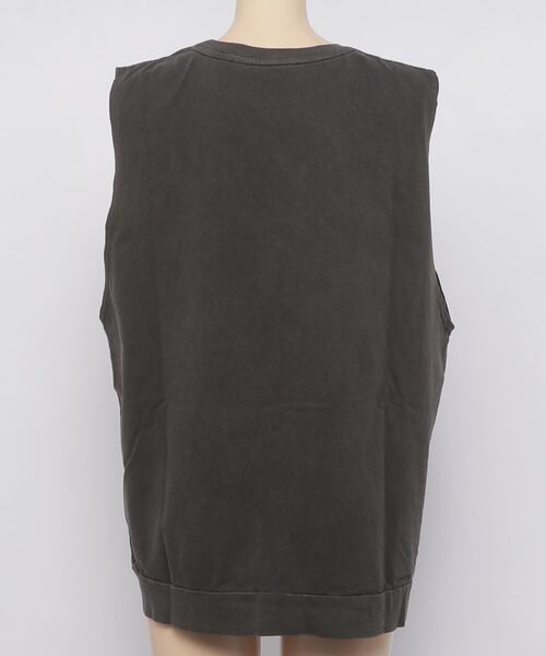 ROXY（ロキシー）の「ROXY/ロキシー  ルーズシルエットタンクトップ   RST212026（タンクトップ・レディース・ホワイト/ベージュ/ブラック・L/M）」の6枚目の写真