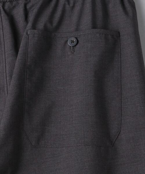 UNITED ARROWS（ユナイテッドアローズ）の「＜UNITED ARROWS＞ シェフ オールギャザー イージーパンツ "BOLD"（その他パンツ・メンズ・ブラック/ネイビー/ダークグレー・MEDIUM/LARGE）」の20枚目の写真