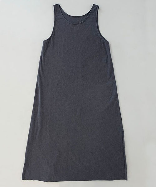 CREDONA（クレドナ）の「ネップカットOP（ワンピース・レディース・チャコールグレー/パープル/ホワイト系その他・FREE）」の6枚目の写真