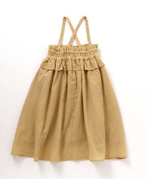 apres les cours（アプレレクール）の「/2WAYキャミワンピ（ワンピース・キッズ・マスタード/ピンク・120/90/140/130/110/80/100）」の3枚目の写真