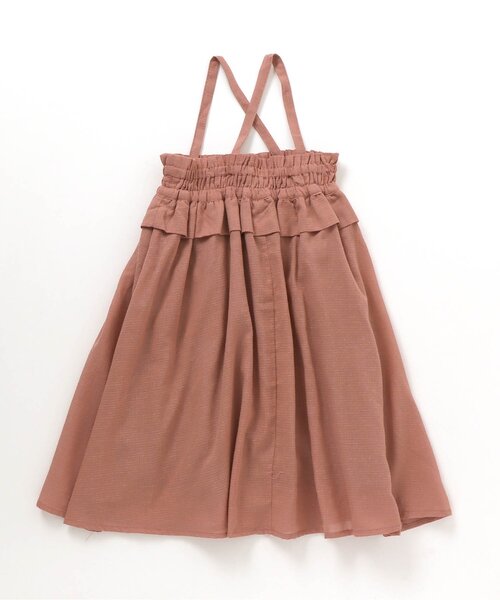 apres les cours（アプレレクール）の「/2WAYキャミワンピ（ワンピース・キッズ・マスタード/ピンク・120/90/140/130/110/80/100）」の11枚目の写真