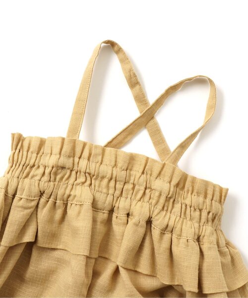 apres les cours（アプレレクール）の「/2WAYキャミワンピ（ワンピース・キッズ・マスタード/ピンク・120/90/140/130/110/80/100）」の12枚目の写真