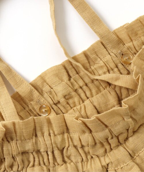 apres les cours（アプレレクール）の「/2WAYキャミワンピ（ワンピース・キッズ・マスタード/ピンク・120/90/140/130/110/80/100）」の4枚目の写真