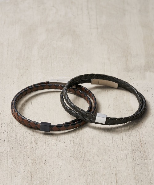 SKAGEN（スカーゲン）の「スカーゲン アクセサリー メンズ ブレスレット シルバー SKJM0184040（ブレスレット・メンズ・シルバー系その他・FREE）」の2枚目の写真