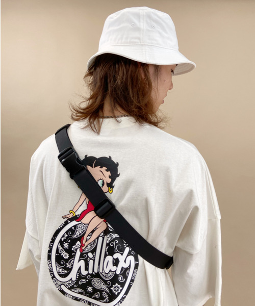 KANGOL（カンゴール）の「KANGOL/カンゴール ウエストポーチ KGSA-BG2008（ボディバッグ/ウエストポーチ・メンズ・ブラック系その他/ブラック×ブラック/ベージュ・FREE）」の13枚目の写真