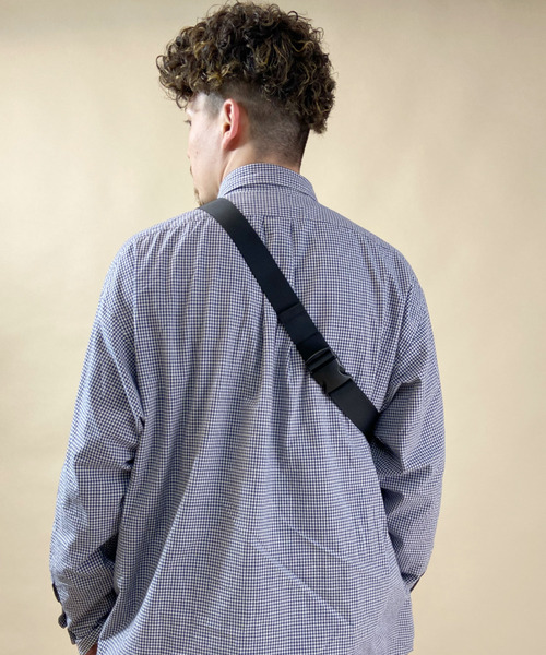 KANGOL（カンゴール）の「KANGOL/カンゴール ウエストポーチ KGSA-BG2008（ボディバッグ/ウエストポーチ・メンズ・ブラック系その他/ブラック×ブラック/ベージュ・FREE）」の15枚目の写真