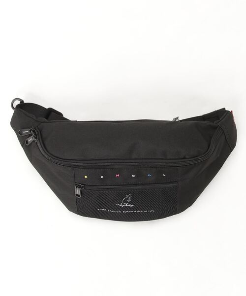 KANGOL（カンゴール）の「KANGOL/カンゴール ウエストポーチ KGSA-BG2008（ボディバッグ/ウエストポーチ・メンズ・ブラック系その他/ブラック×ブラック/ベージュ・FREE）」の18枚目の写真