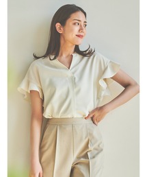Te chichi | スキッパーラッフル袖ブラウス(シャツ/ブラウス)