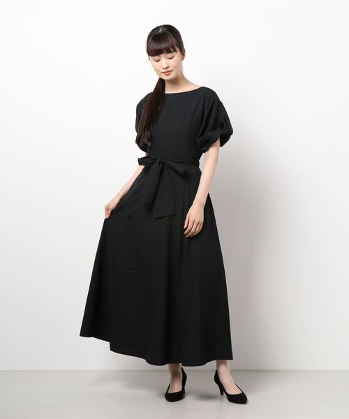 MOUSSY（マウジー）の「BACK CACHE COEUR MAXI ワンピース（ワンピース・レディース・グリーン/ブラック/アイボリー・1/2）」の21枚目の写真