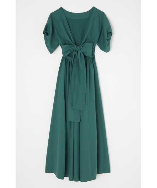 moussy BACK CACHE COEUR MAXI ワンピース MOUSSY（マウジー）の「BACK CACHE COEUR MAXI ワンピース