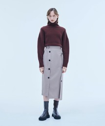 ウェーブカッティングスカート