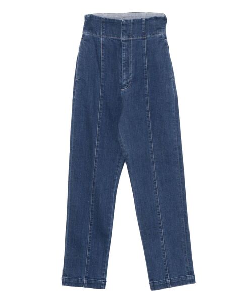 LAGUNAMOON（ラグナムーン）の「ハイウエストステッチデニムパンツ（デニムパンツ・レディース・ブルー/インディゴブルー・SMALL/MEDIUM）」の15枚目の写真