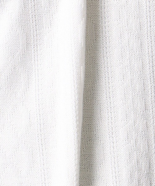 NICOLE CLUB FOR MEN（ニコルクラブフォーメン）の「【21年モデル】アランニットボンディングＶネックプルオーバー（Tシャツ/カットソー・メンズ・ブラック/ボルドー/モカ/ホワイト×ブラック/オフホワイト・LL/L/M）」の16枚目の写真