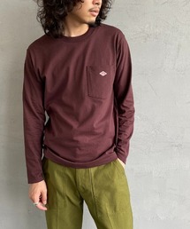 DANTON | [DANTON/ダントン] クルーネック ポケットロンＴ(Tシャツ/カットソー)