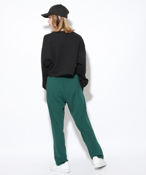 PBLIM(ページボーイリム)の「【PAGEBOYLIM】カラーショートスウェット(スウェット・レディース・ホワイト/ブラック/パープル/レッド/グリーン・FREE)」の20枚目の写真