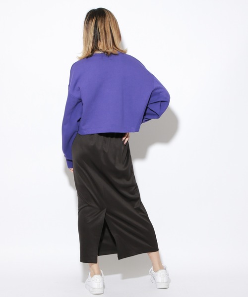 PBLIM(ページボーイリム)の「【PAGEBOYLIM】カラーショートスウェット(スウェット・レディース・ホワイト/ブラック/パープル/レッド/グリーン・FREE)」の17枚目の写真