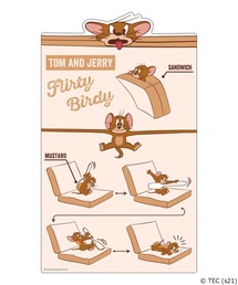 Tom＆Jerry（トムアンドジェリー）の「【公式】トムとジェリー　ダイカット下敷き ファニーアート（ステーショナリー・キッズ）」