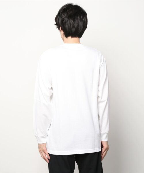 BEAVER（ビーバー）の「KAN × BEAVER / カン×ビーバー　別注 KAN ロンTEE  別注カンロンティー（Tシャツ/カットソー・メンズ・ホワイト/ネイビー/グレー・MEDIUM/LARGE/X-LARGE）」の5枚目の写真