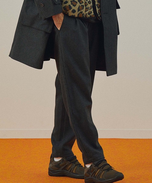 Johnbull（ジョンブル）の「ウール2タックイージーパンツ（その他パンツ・メンズ・チャコールグレー/ネイビー・LARGE/MEDIUM/SMALL）」の4枚目の写真