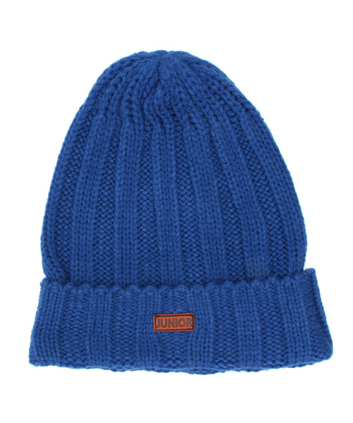 GIORDANO（ジョルダーノ）の「[GIORDANO]カラーニットキャップ（ニットキャップ/ビーニー・キッズ・ブルー/イエロー・FREE）」の2枚目の写真