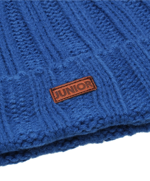 GIORDANO（ジョルダーノ）の「[GIORDANO]カラーニットキャップ（ニットキャップ/ビーニー・キッズ・ブルー/イエロー・FREE）」の5枚目の写真