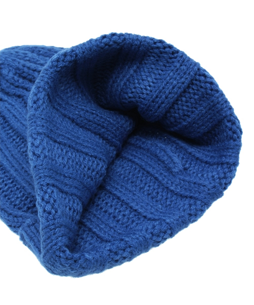 GIORDANO（ジョルダーノ）の「[GIORDANO]カラーニットキャップ（ニットキャップ/ビーニー・キッズ・ブルー/イエロー・FREE）」の6枚目の写真