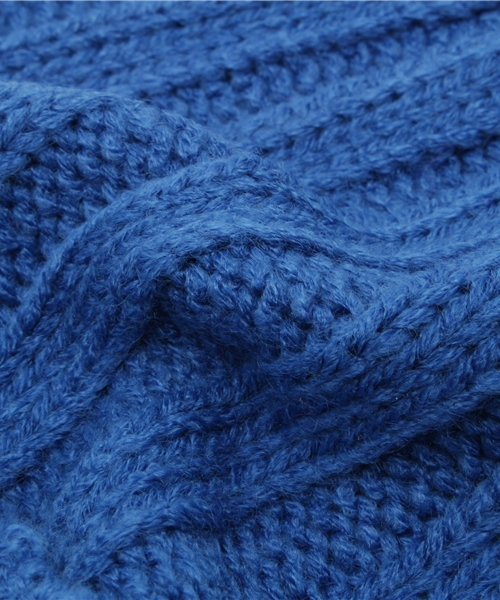 GIORDANO（ジョルダーノ）の「[GIORDANO]カラーニットキャップ（ニットキャップ/ビーニー・キッズ・ブルー/イエロー・FREE）」の7枚目の写真