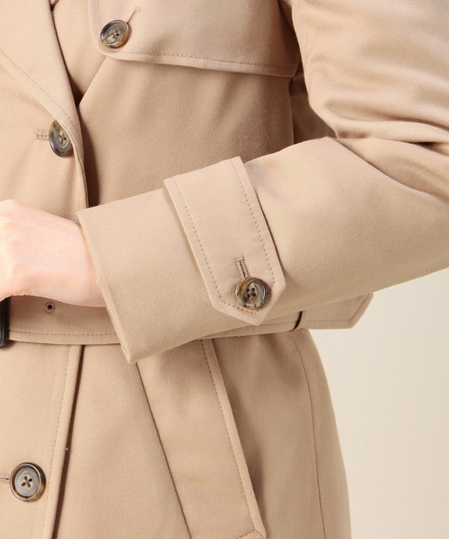 BEAUTY&YOUTH UNITED ARROWS（ビューティーアンドユースユナイテッドアローズ）の「BYSF ダウントレンチコート　◆（ダウンジャケット/コート・レディース・ブラック/ベージュ・SMALL/MEDIUM）」の19枚目の写真