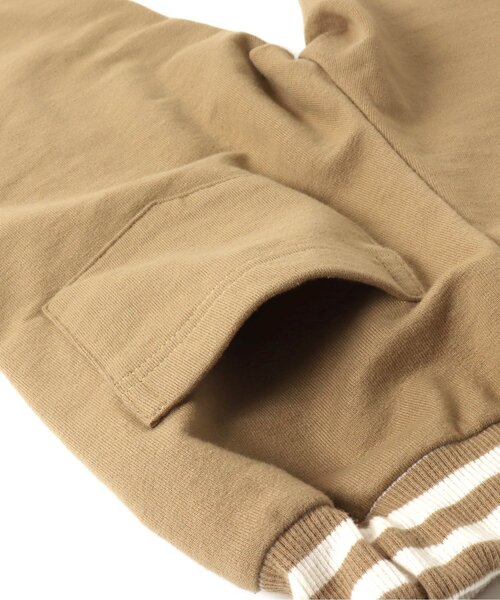 BREEZE（ブリーズ）の「スタメンパイピングレギンスパンツ 10分丈（その他パンツ・キッズ・ベージュ/ブラック・100/110/80/130/120/90）」の16枚目の写真