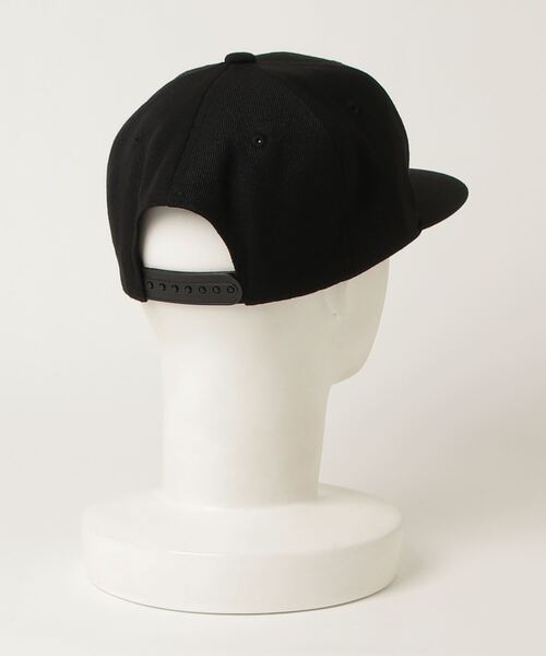 BOUNTY HUNTER（バウンティーハンター）の「BxH BH X NIKO Snap Back Cap（キャップ・メンズ・ブラック×ホワイト/ブラック×イエロー・FREE）」の6枚目の写真