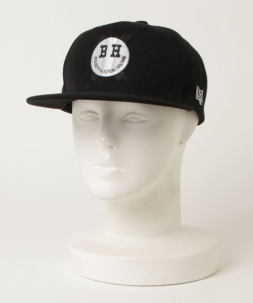 BOUNTY HUNTER（バウンティーハンター）の「BxH BH X NIKO Snap Back Cap（キャップ・メンズ・ブラック×ホワイト/ブラック×イエロー・FREE）」の8枚目の写真