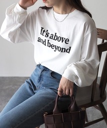 Riberry | コットンシンプルロゴロンT(Tシャツ/カットソー)