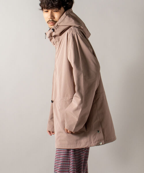 GLOSTER(グロスター)の「【GLOSTER/グロスター】アノラックパーカー ハーフジップ(マウンテンパーカー・メンズ・チャコールグレー/サンドベージュ/ピンク・MEDIUM/LARGE)」の7枚目の写真