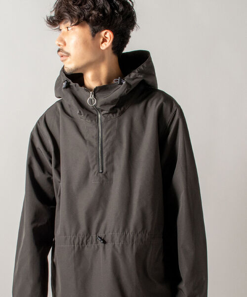 GLOSTER(グロスター)の「【GLOSTER/グロスター】アノラックパーカー ハーフジップ(マウンテンパーカー・メンズ・チャコールグレー/サンドベージュ/ピンク・MEDIUM/LARGE)」の12枚目の写真