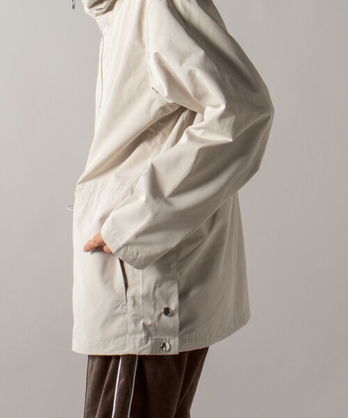 GLOSTER(グロスター)の「【GLOSTER/グロスター】アノラックパーカー ハーフジップ(マウンテンパーカー・メンズ・チャコールグレー/サンドベージュ/ピンク・MEDIUM/LARGE)」の16枚目の写真