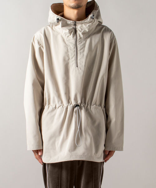 GLOSTER(グロスター)の「【GLOSTER/グロスター】アノラックパーカー ハーフジップ(マウンテンパーカー・メンズ・チャコールグレー/サンドベージュ/ピンク・MEDIUM/LARGE)」の21枚目の写真