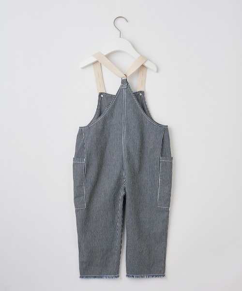 CIAOPANIC TYPY（チャオパニックティピー）の「【KIDS】【ZOZOTOWN限定】デニムオーバーオール（サロペット/オーバーオール・キッズ・ネイビー/オフホワイト・SMALL/MEDIUM/LARGE/X-LARGE/XX-LARGE）」の8枚目の写真