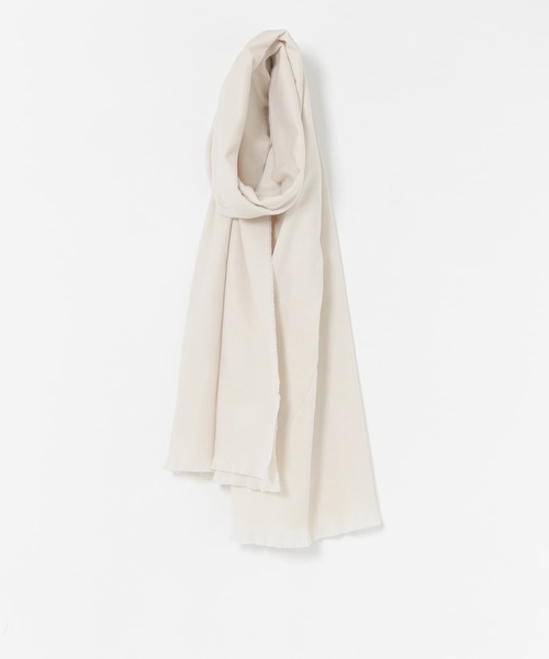 SENSE OF PLACE by URBAN RESEARCH（センスオブプレイスバイアーバンリサーチ）の「エコ大判ストール（マフラー・レディース・ライトブルー/アイボリー/ベージュ/パープル・ONE）」の12枚目の写真