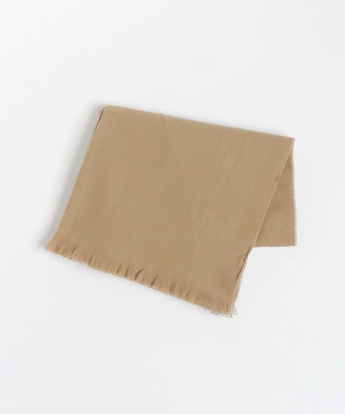 SENSE OF PLACE by URBAN RESEARCH（センスオブプレイスバイアーバンリサーチ）の「エコ大判ストール（マフラー・レディース・ライトブルー/アイボリー/ベージュ/パープル・ONE）」の6枚目の写真