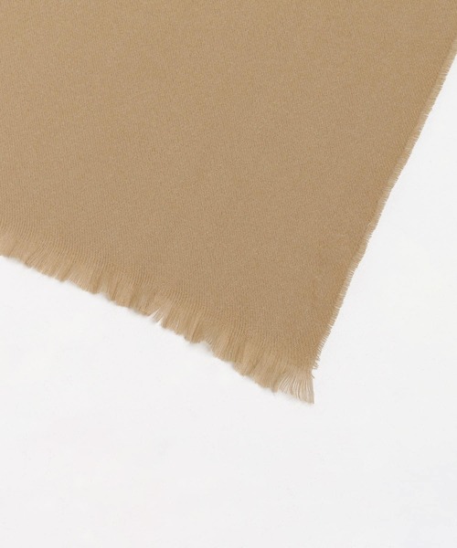 SENSE OF PLACE by URBAN RESEARCH（センスオブプレイスバイアーバンリサーチ）の「エコ大判ストール（マフラー・レディース・ライトブルー/アイボリー/ベージュ/パープル・ONE）」の7枚目の写真