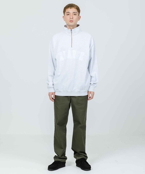 XLARGE（エクストララージ）の「HALF ZIP PULLOVER SWEAT（パーカー・メンズ・グリーン/ブラック/アッシュ/ネイビー・S/XL/M/L）」の11枚目の写真